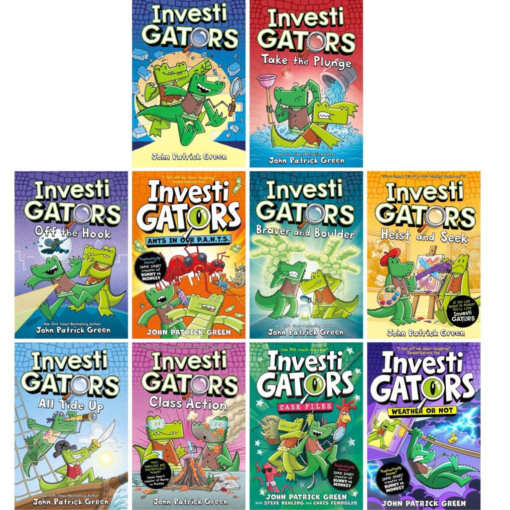 InvestiGators Complete Series Collection (Books 1–10) by John Patrick Green | PAPERBACK