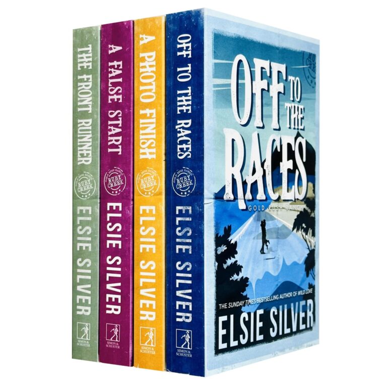 Gold Rush Ranch Series 4 Books Collection Set By Elsie Silver(Off to the Races, The Front Runner, A Photo Finish, A False Start)